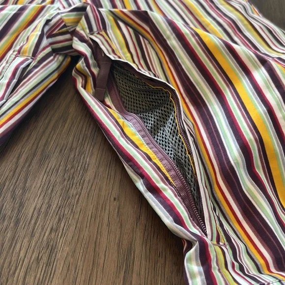 Burton Women’s Colorful Striped Ski Pants Medium - Picture 9 of 16